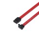 AISENS A130-0155 cable de SATA 0,5 m SATA 7-pin Negro, Rojo